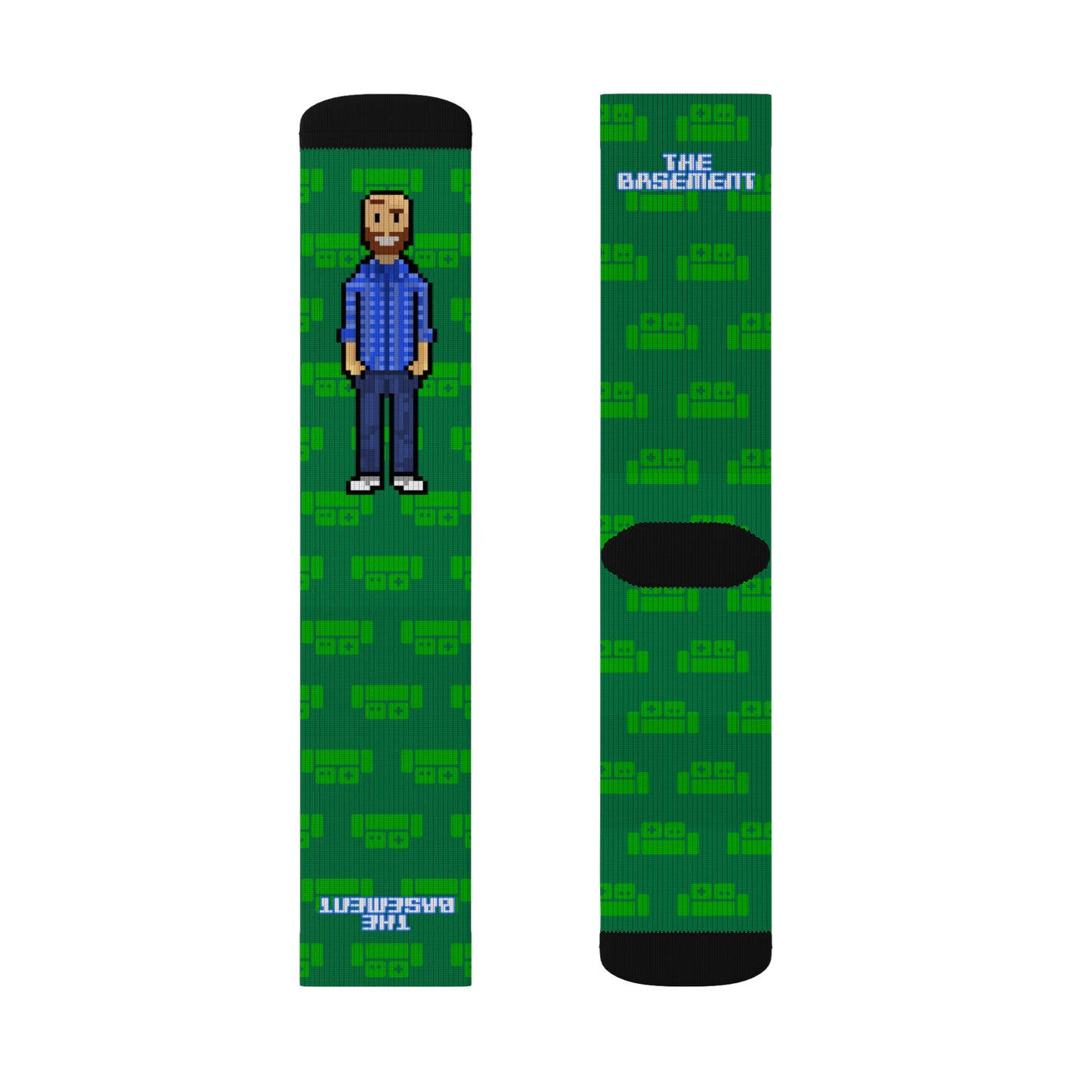 Cozy Basement Socks with Ted and Peter!