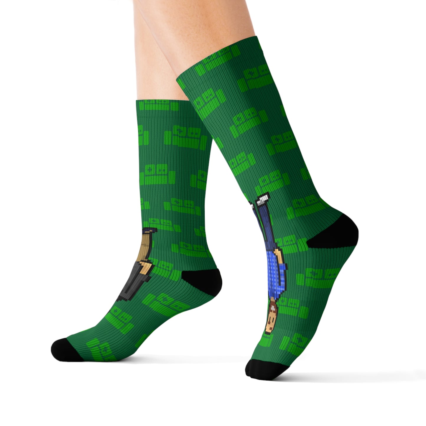 Cozy Basement Socks with Ted and Peter!