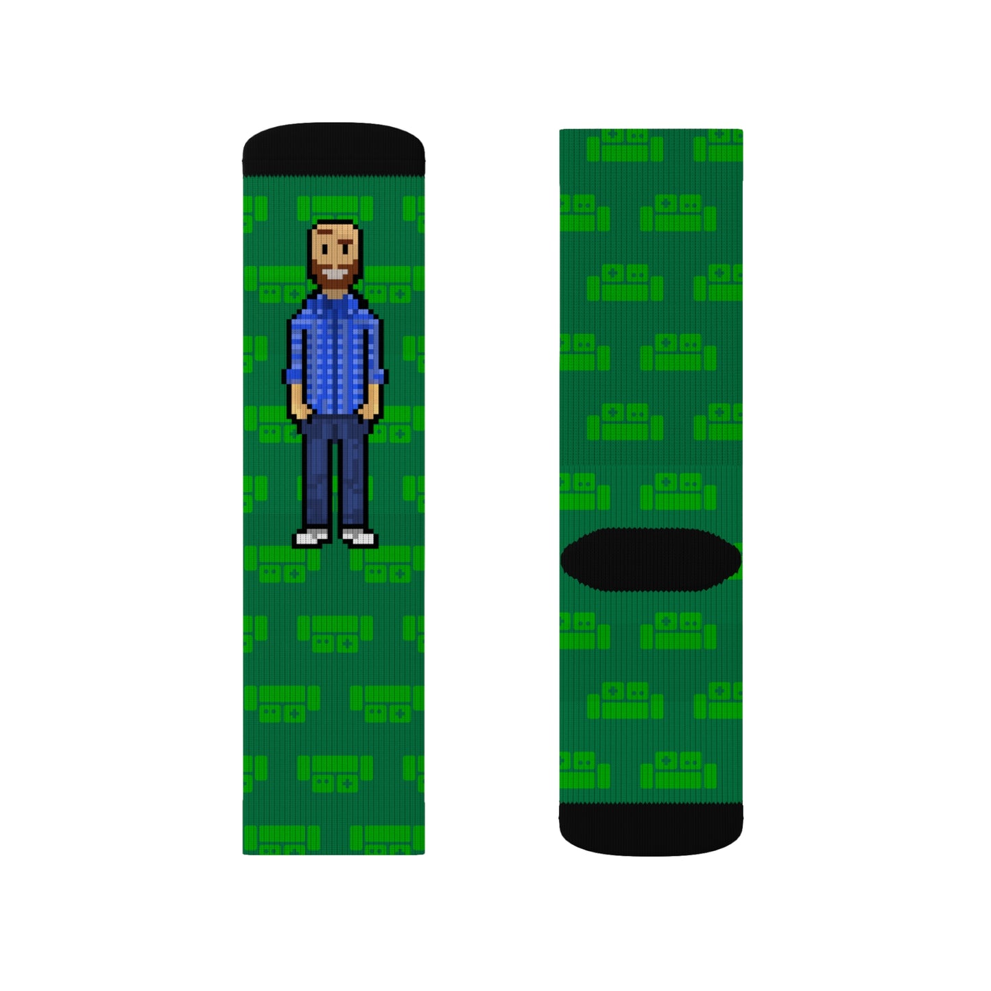 Cozy Basement Socks with Ted and Peter!