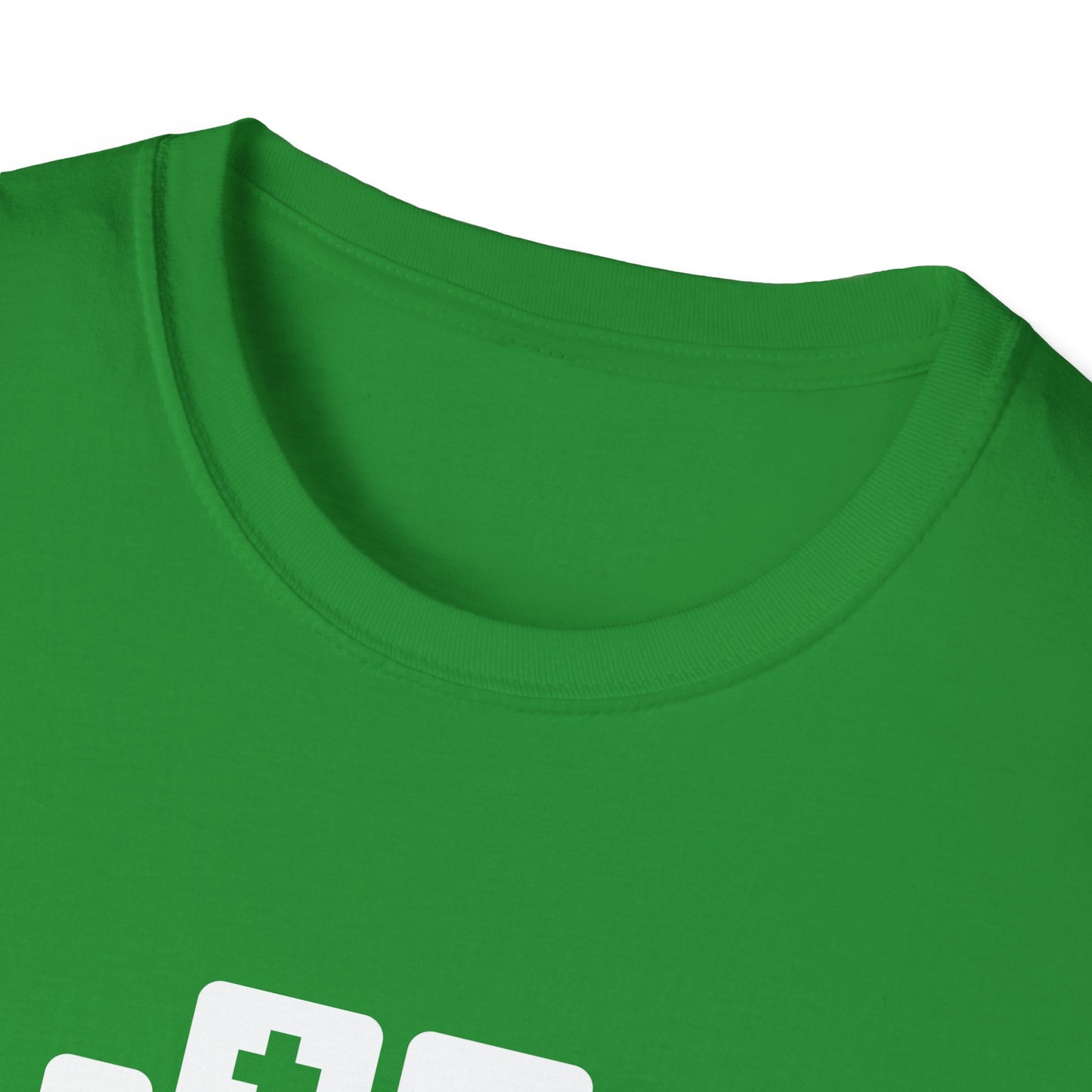 Basement Logo T-Shirt (white couch) (Unisex Adult)