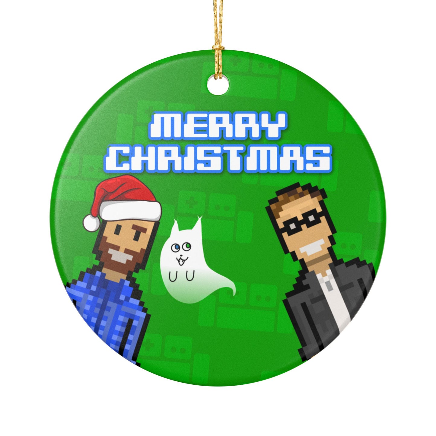 Basement Christmas Ornament (Ceramic)