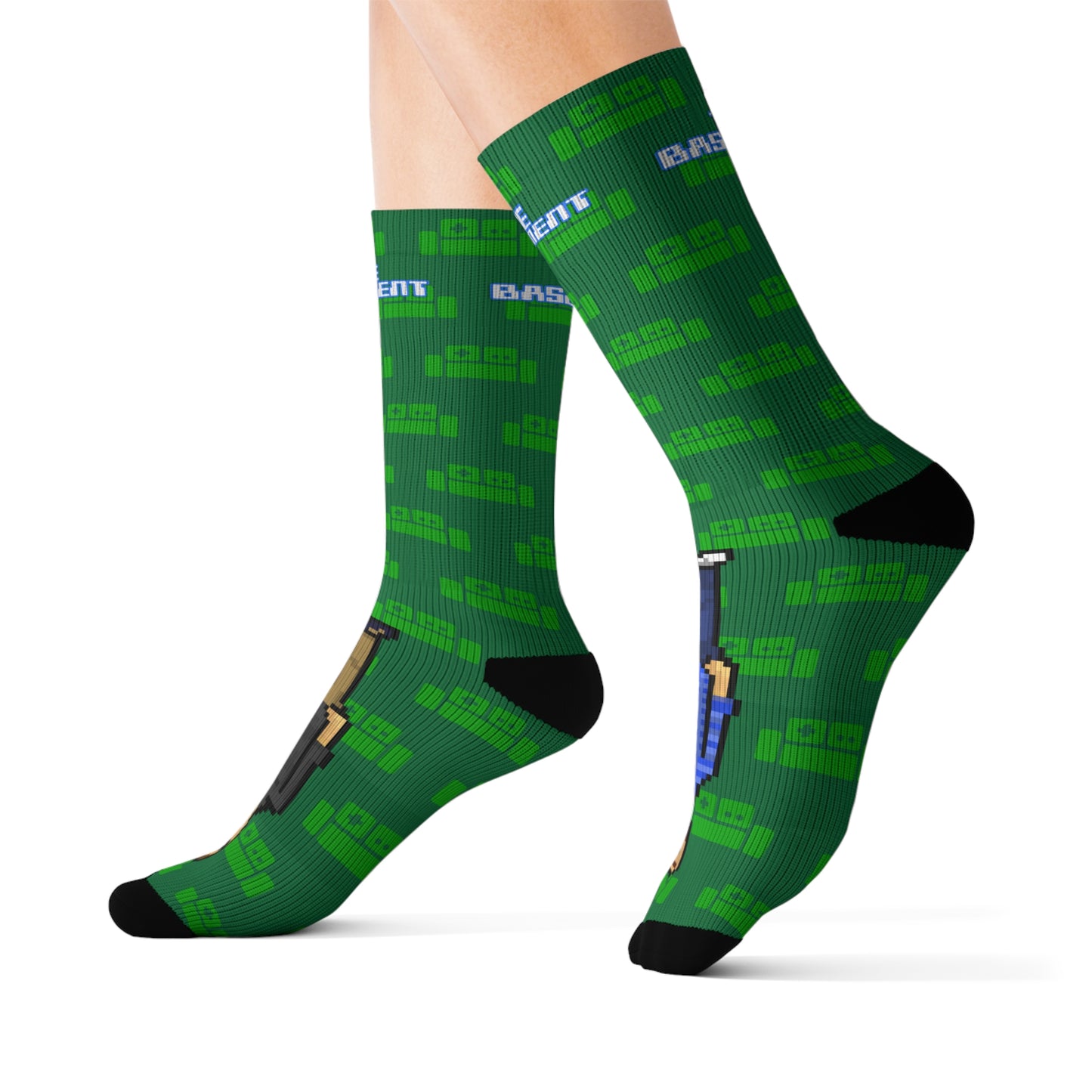 Cozy Basement Socks with Ted and Peter!