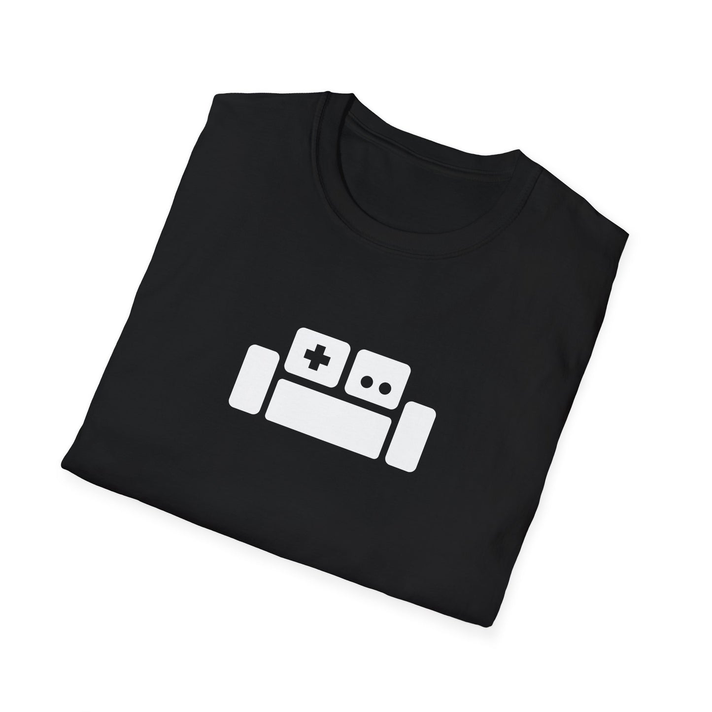 Basement Logo T-Shirt (white couch) (Unisex Adult)