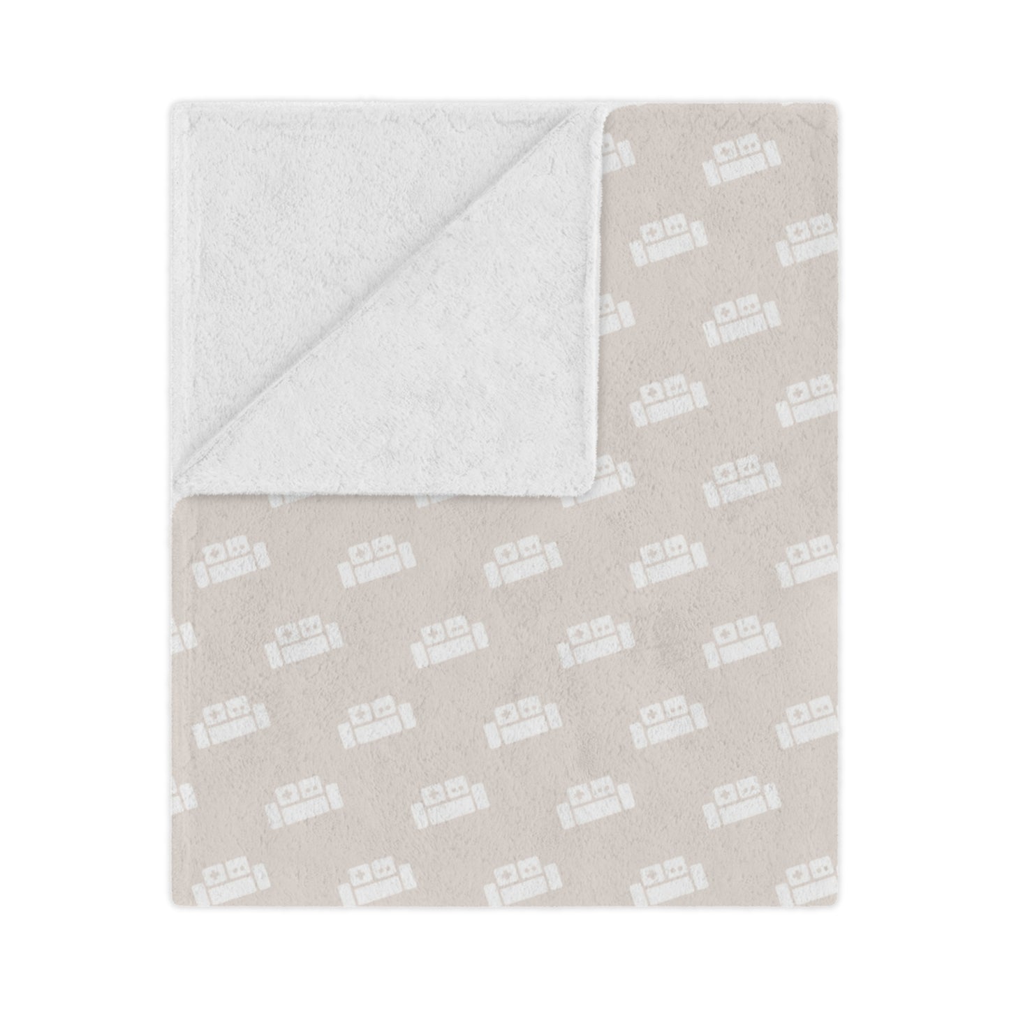 Minky Basement Blanket (Classy Cream) - Soft and Fluffy
