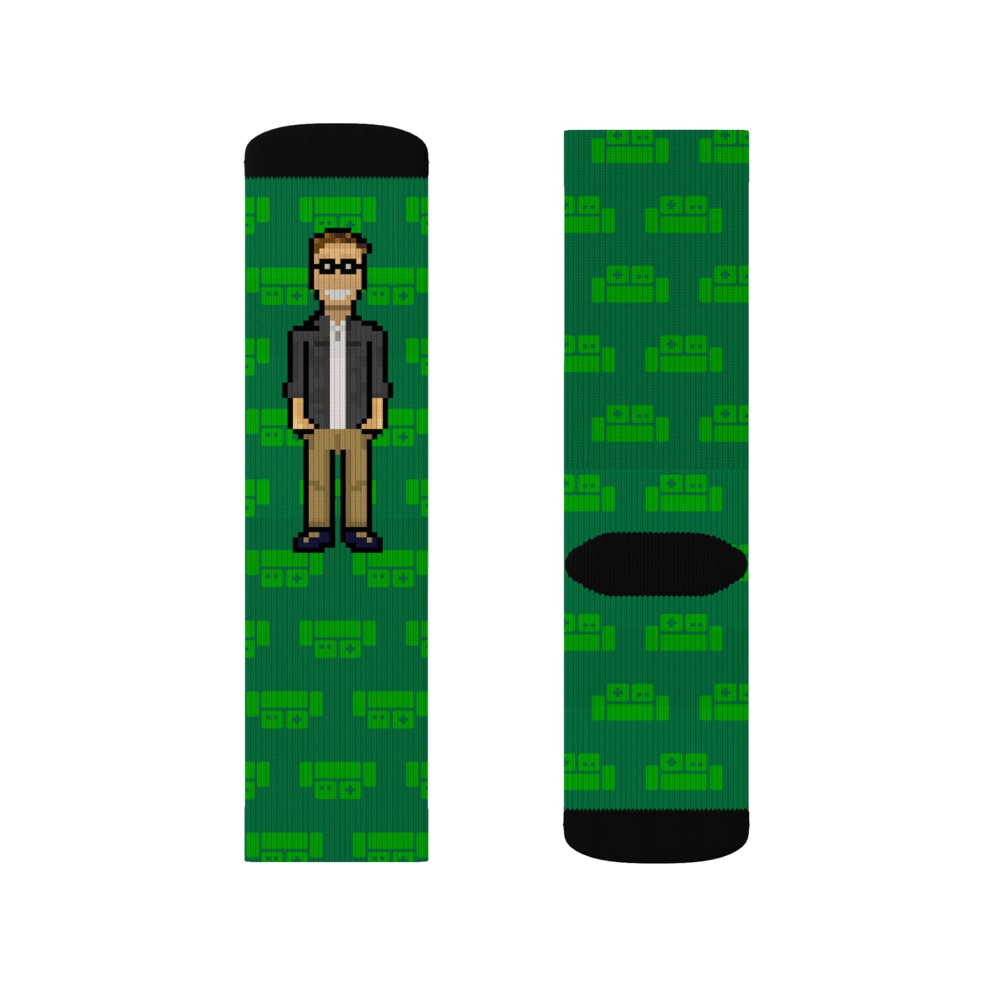 Cozy Basement Socks with Ted and Peter!