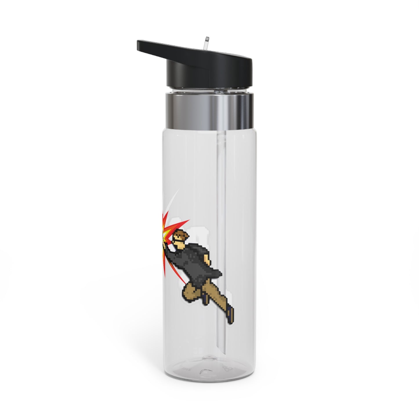 Water Bottle with "BAM!" design - shatter, stain and odor resistant.