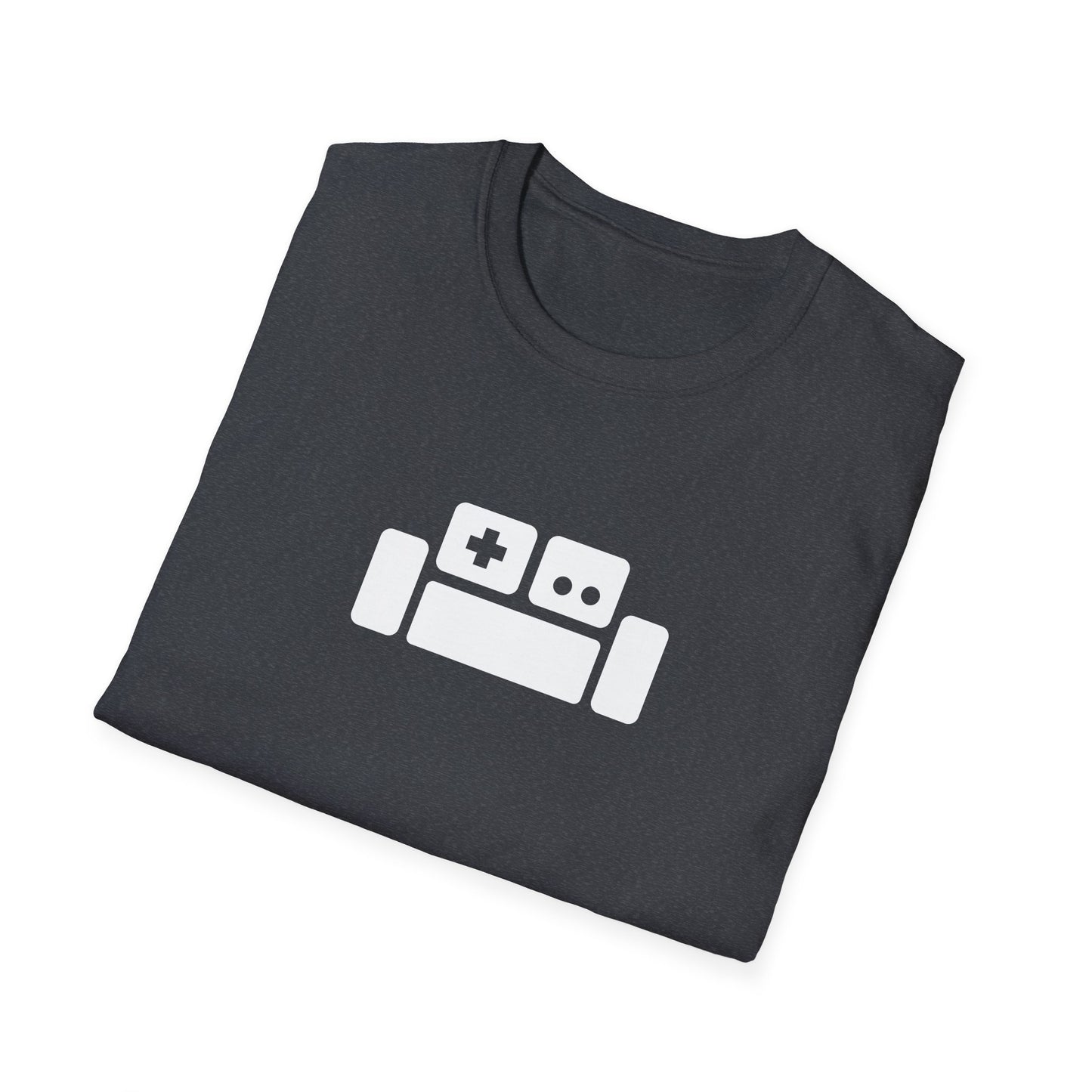 Basement Logo T-Shirt (white couch) (Unisex Adult)