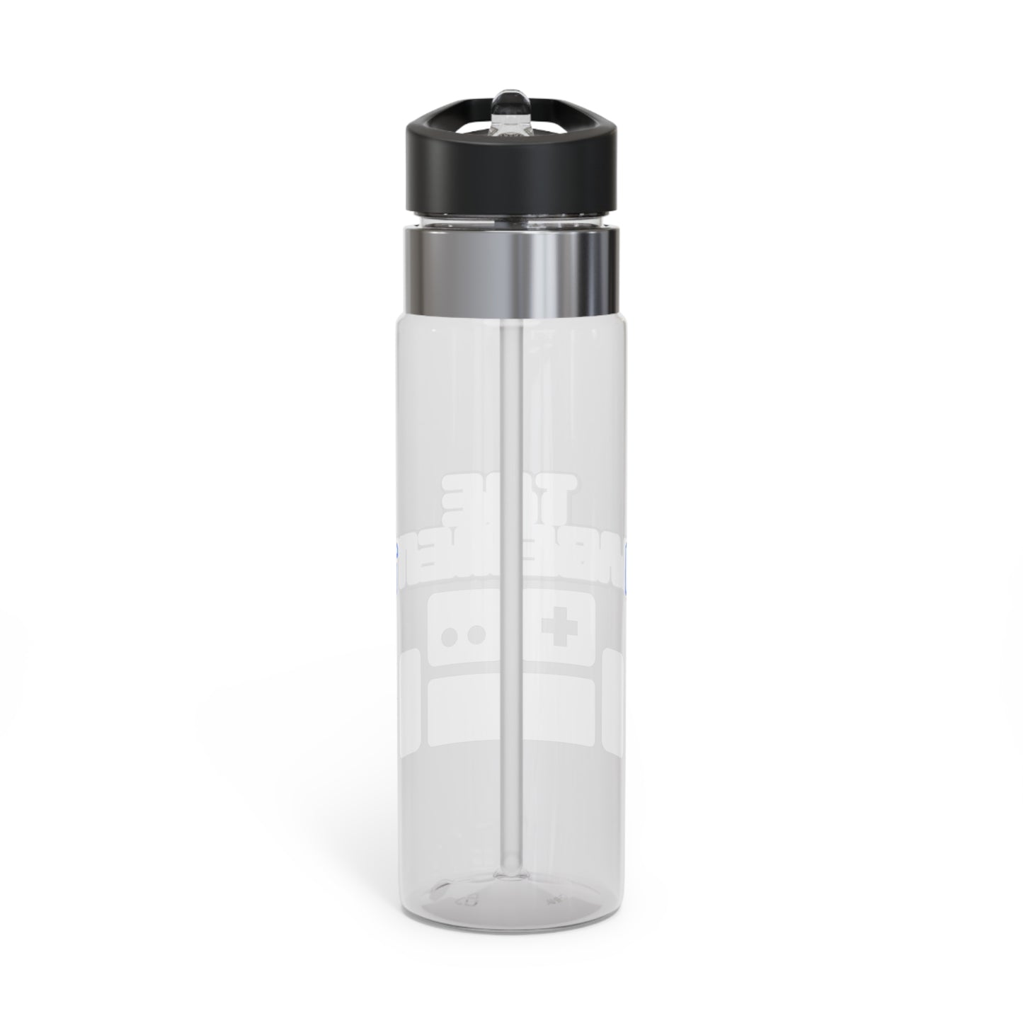 Water Bottle with The Basement Logo design - shatter, stain and odor resistant.