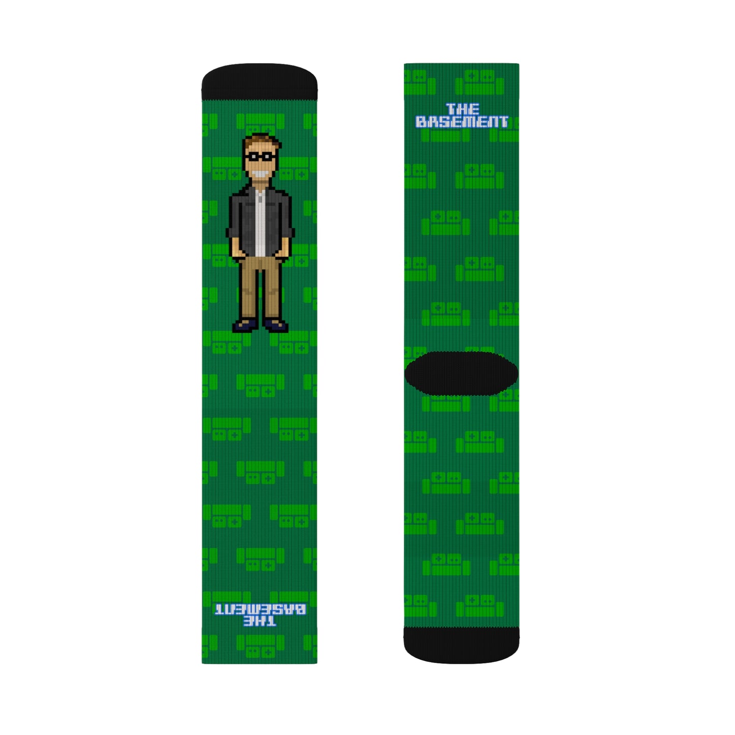 Cozy Basement Socks with Ted and Peter!