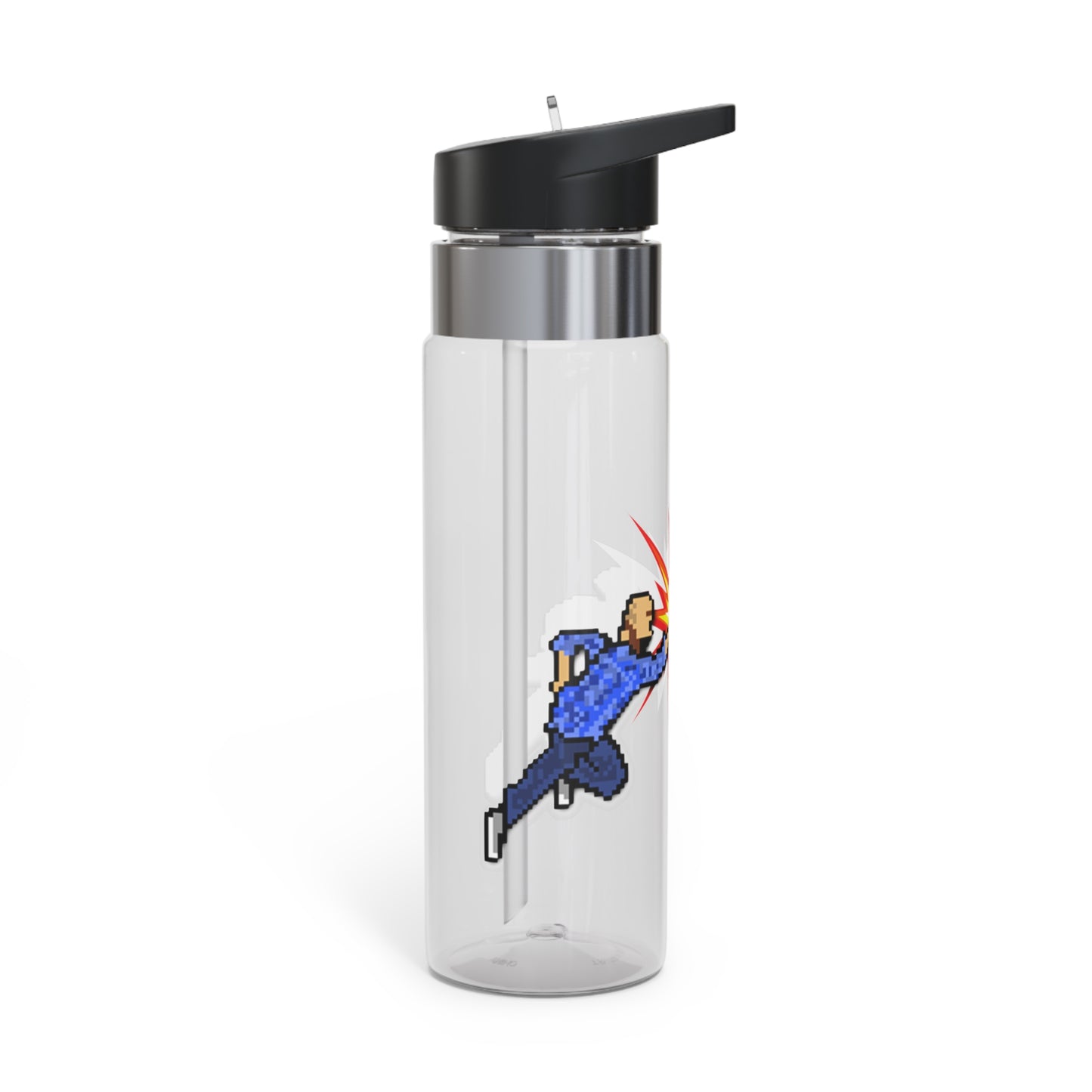 Water Bottle with "BAM!" design - shatter, stain and odor resistant.