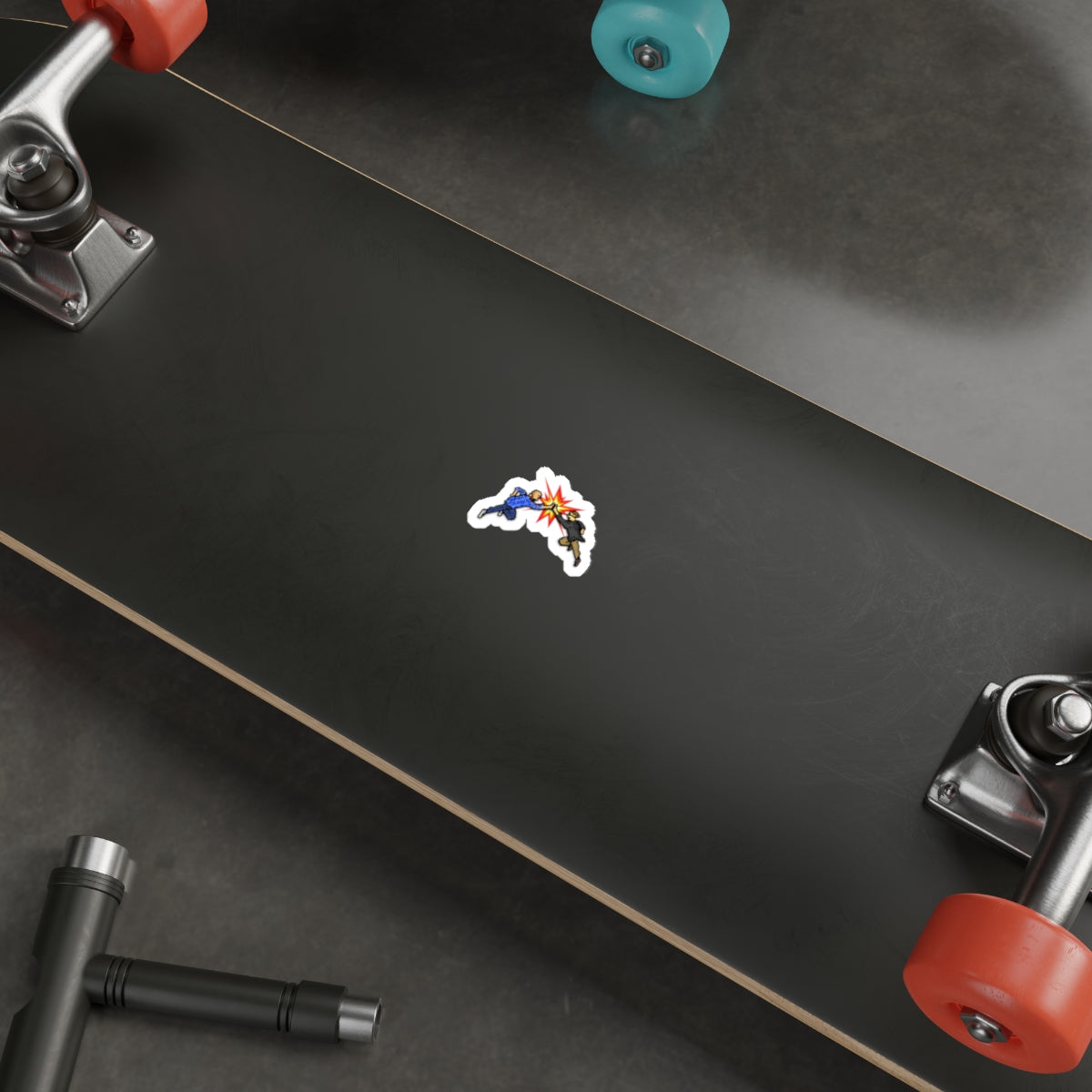 Die-Cut Sticker - The Basement BOOM! Design