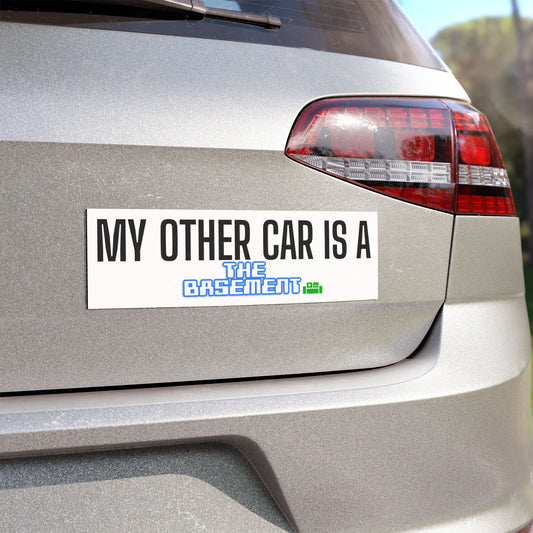 Car Magnet - Funny 'The Basement' Gaming Channel Fan Design