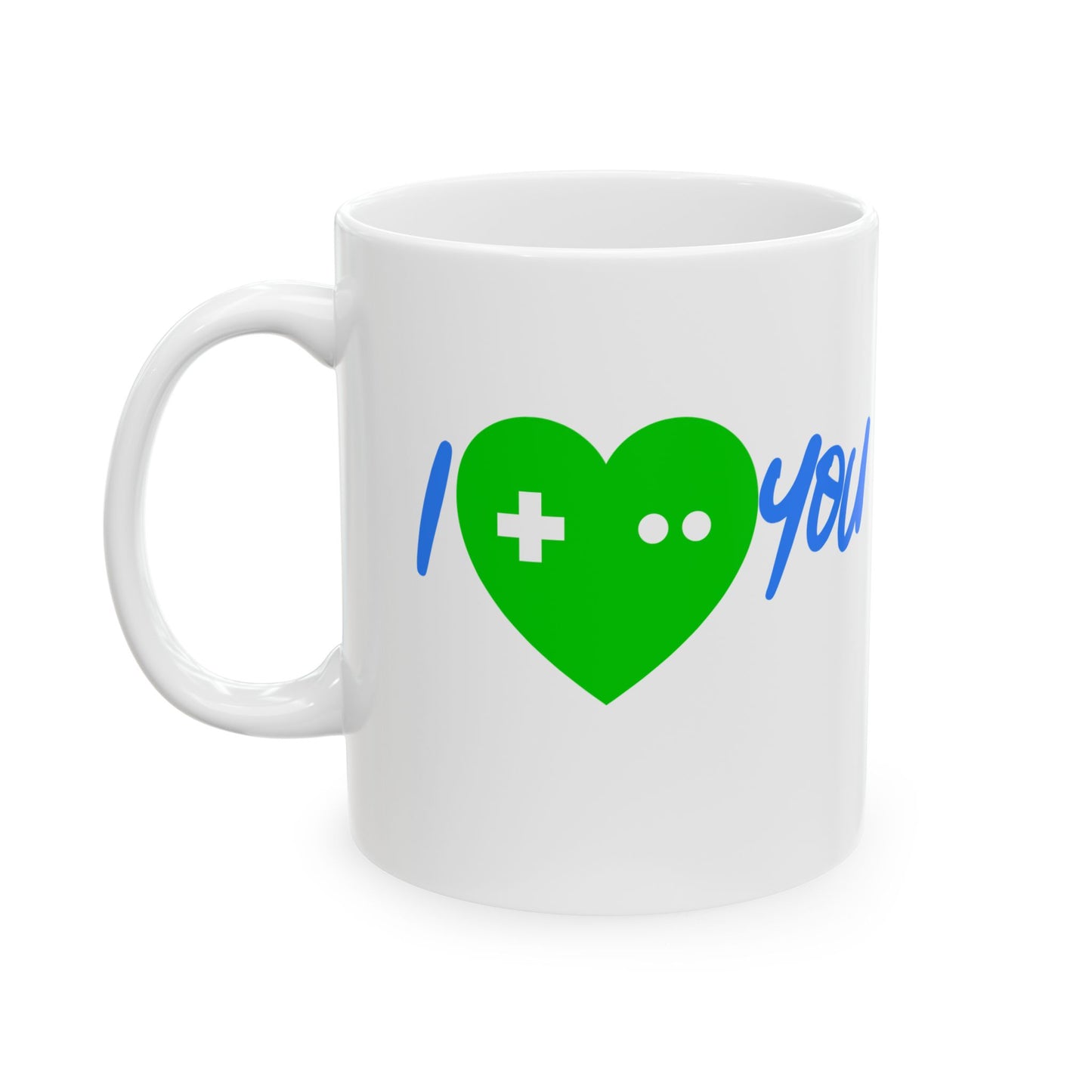I Love You (basement heart) mug (11oz)