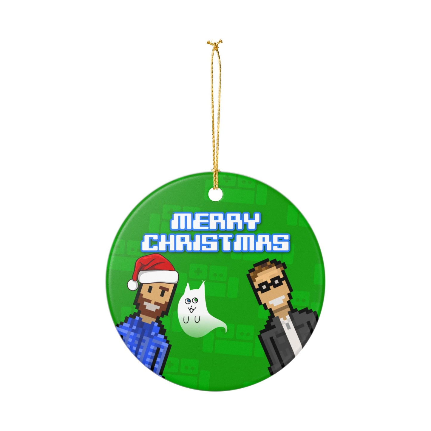 Basement Christmas Ornament (Ceramic)