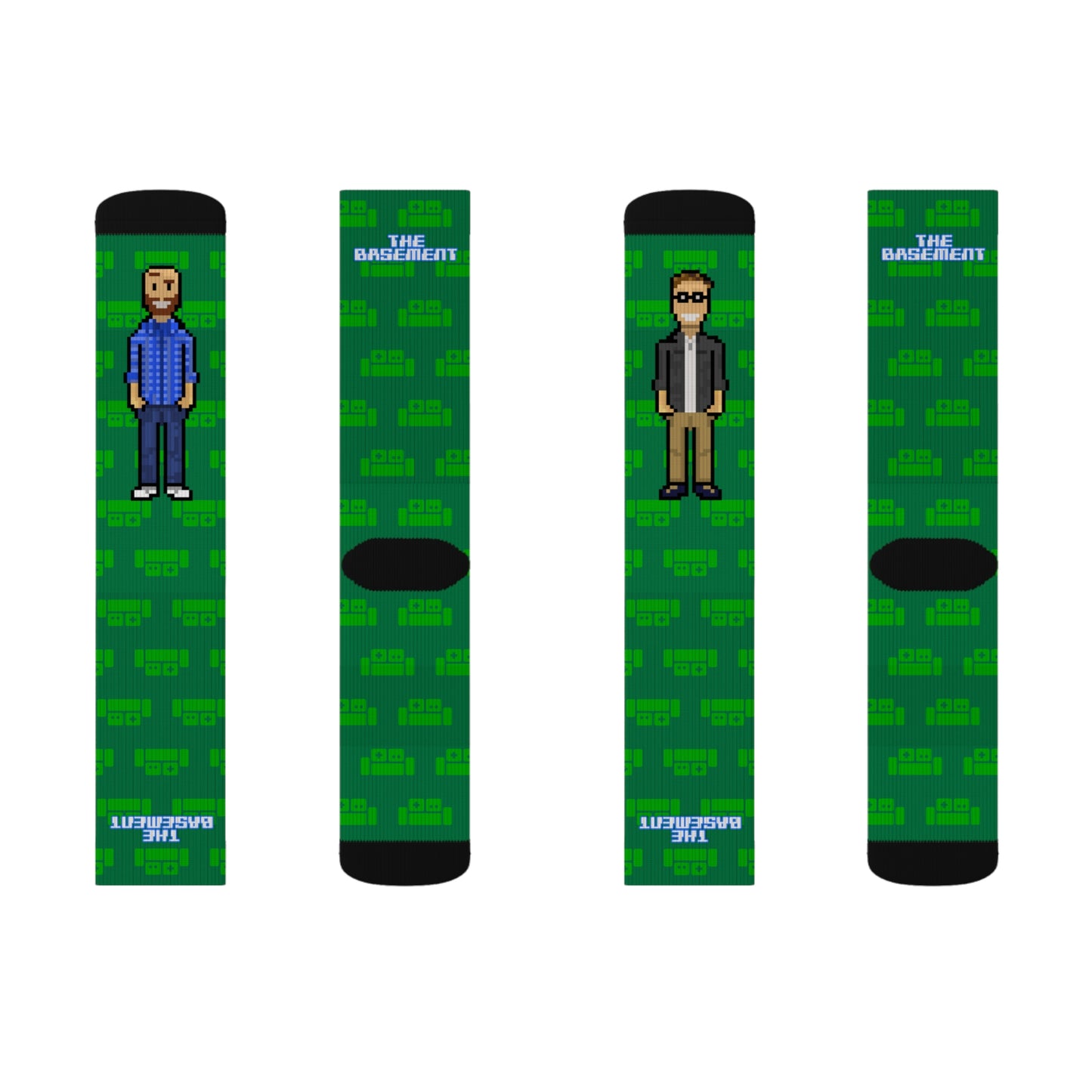 Cozy Basement Socks with Ted and Peter!