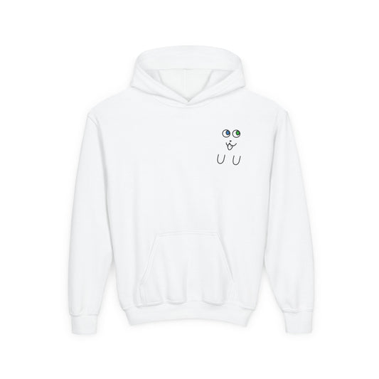 Ghost Cat Kids Hoodie
