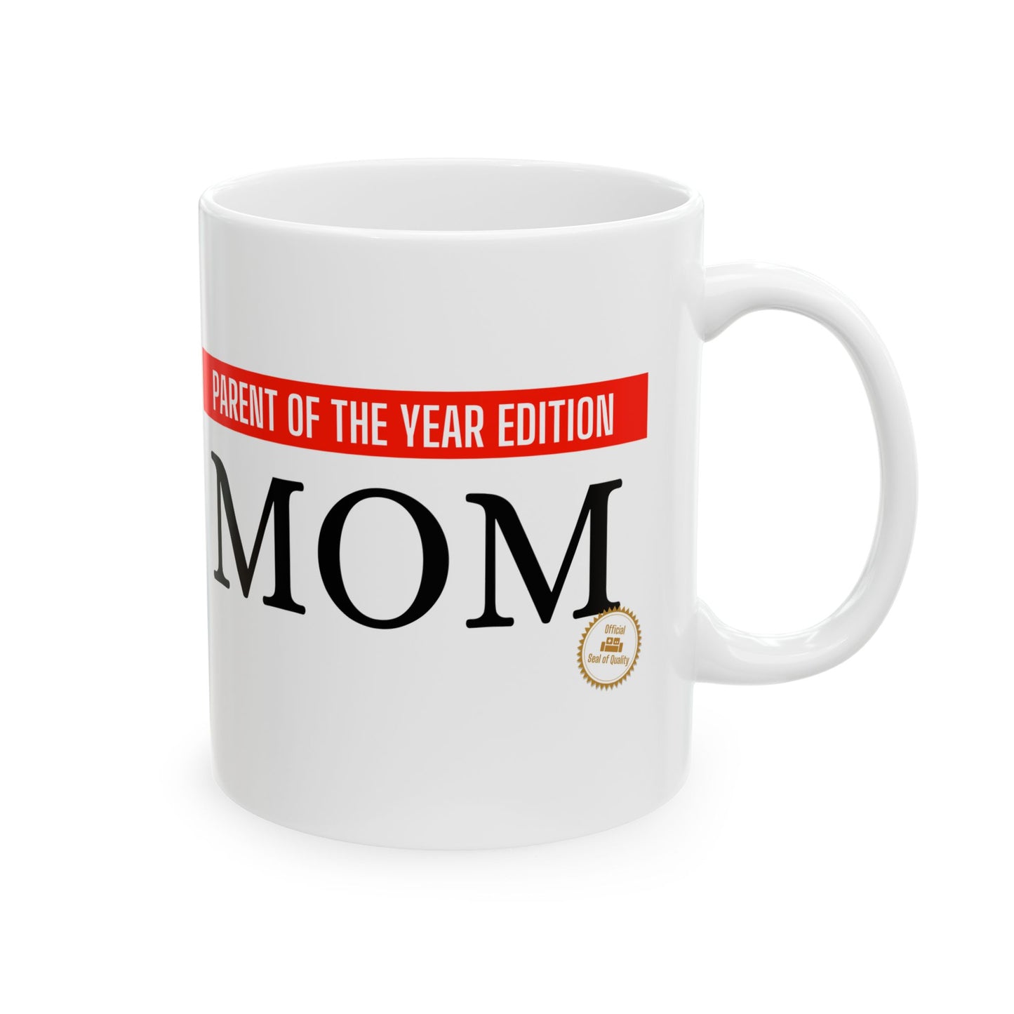 Parent of the Year Edition Mug - Nerdy Mom Gift (11oz)