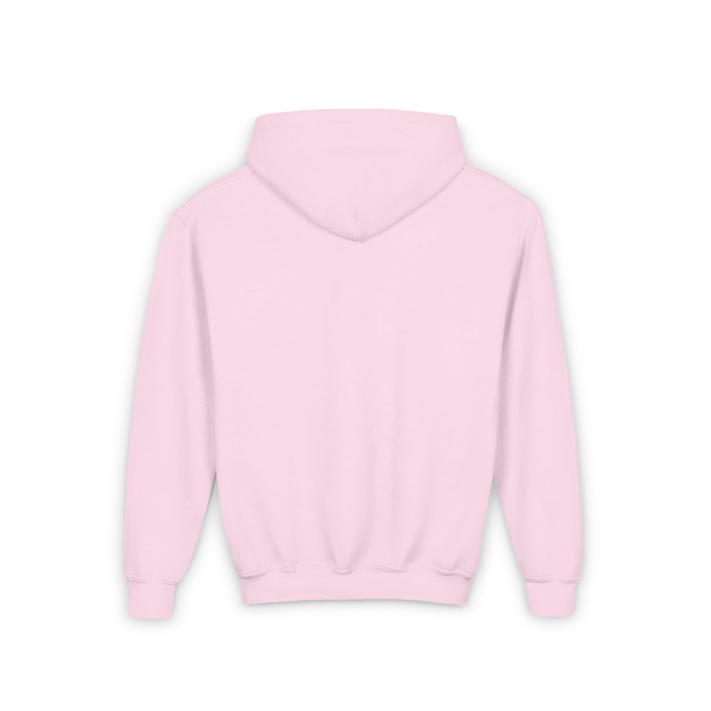 Basement Logo Kids Hoodie (white couch)