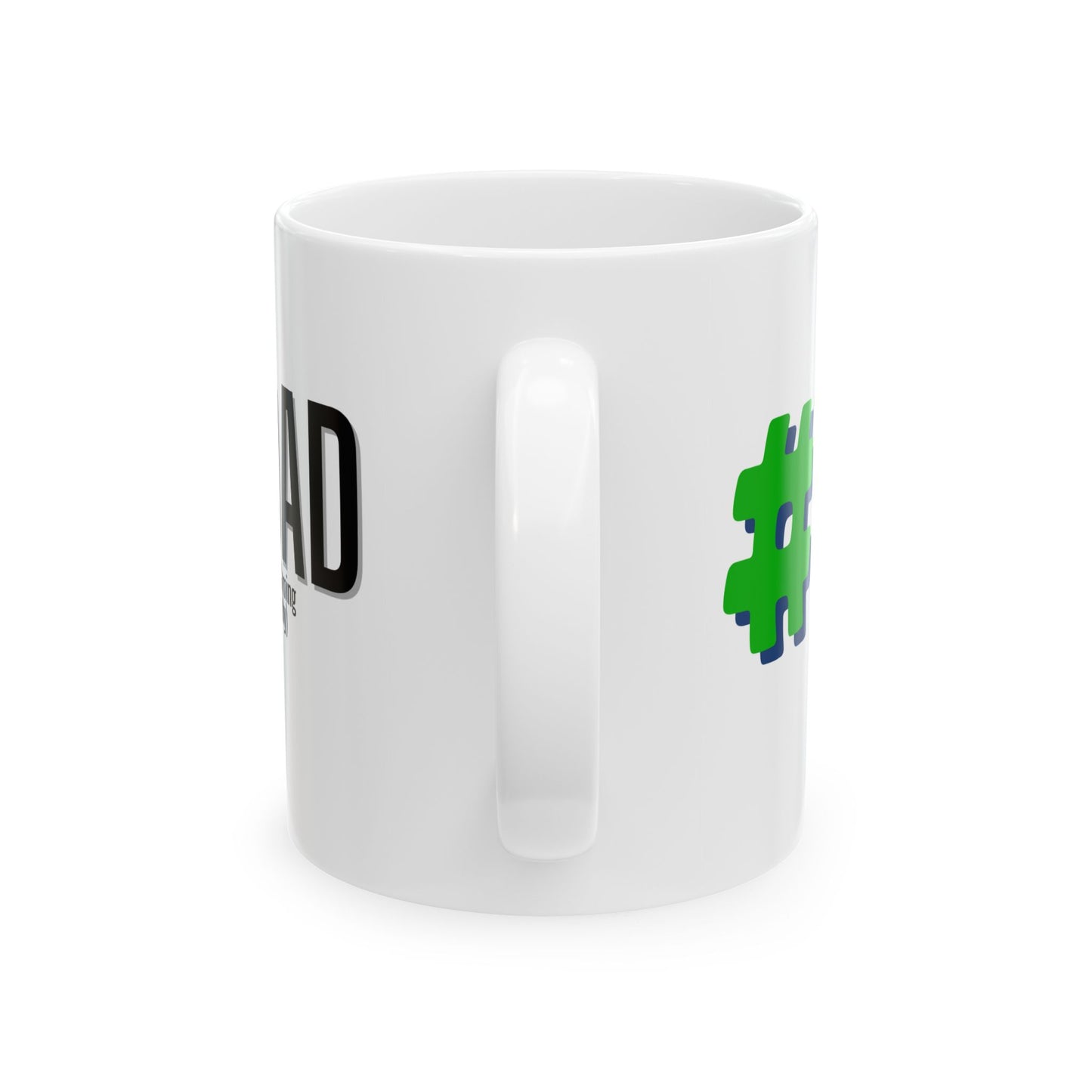 #1 Dad (and Gaming Buddy) Ceramic Mug