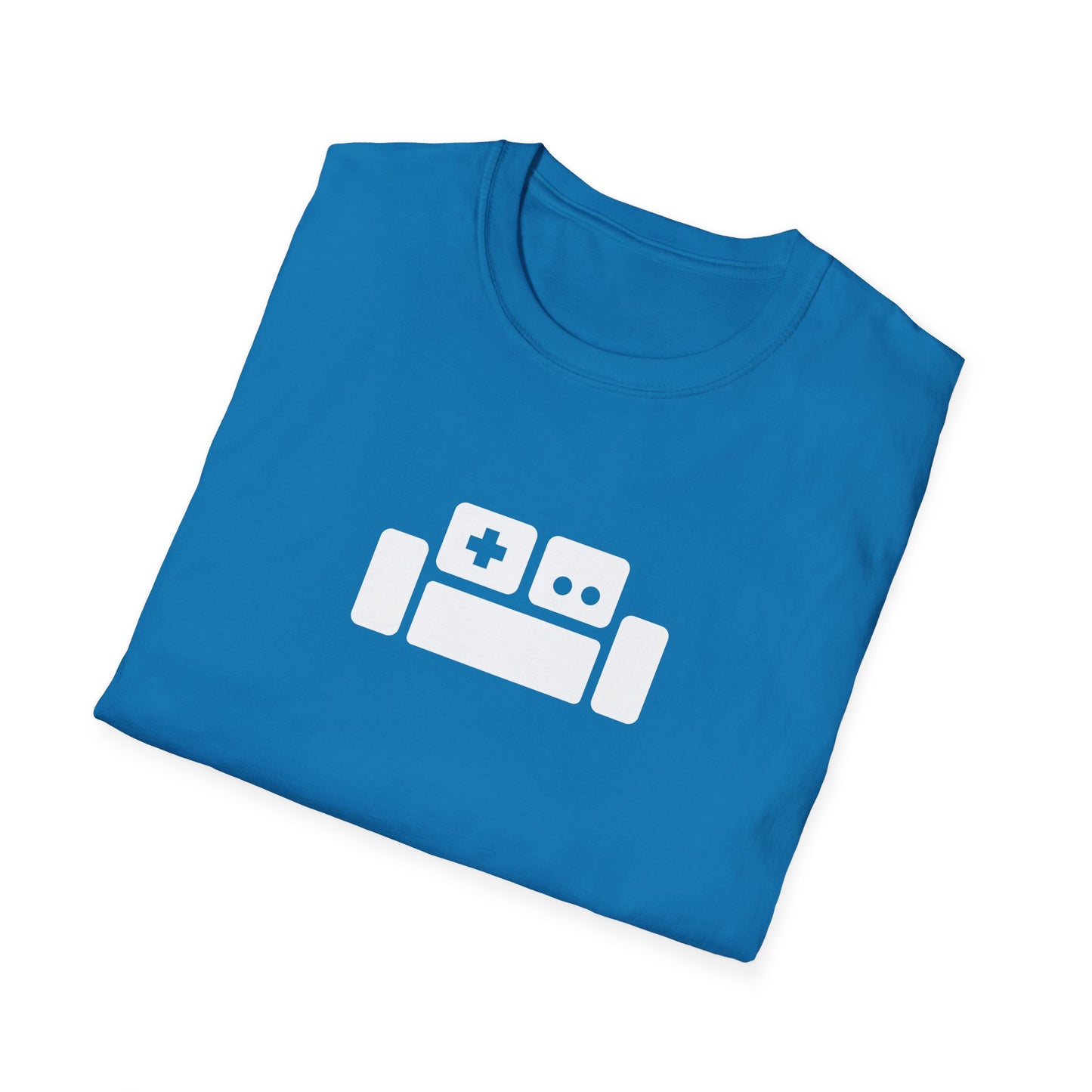 Basement Logo T-Shirt (white couch) (Unisex Adult)