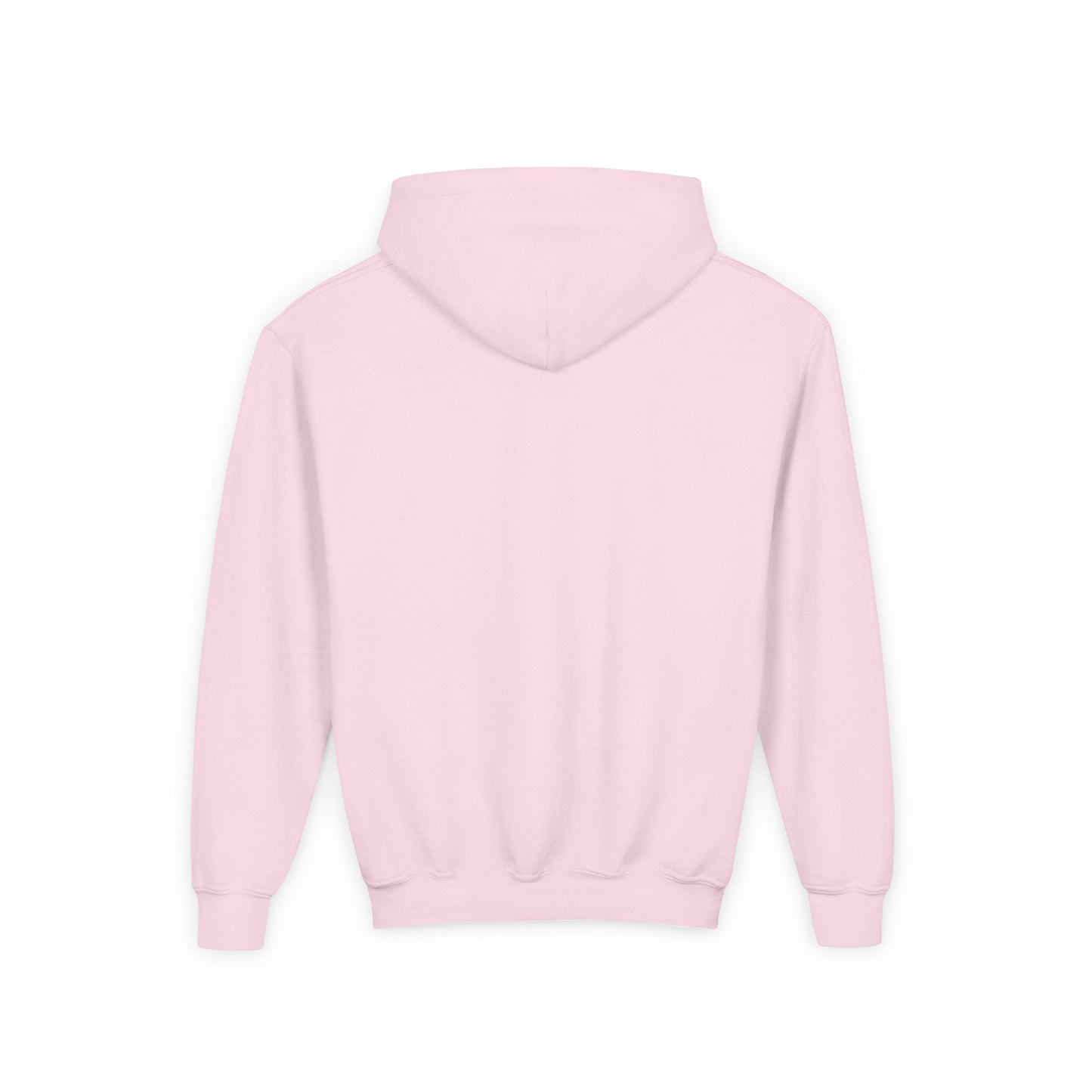 Basement Logo Kids Hoodie (white couch)
