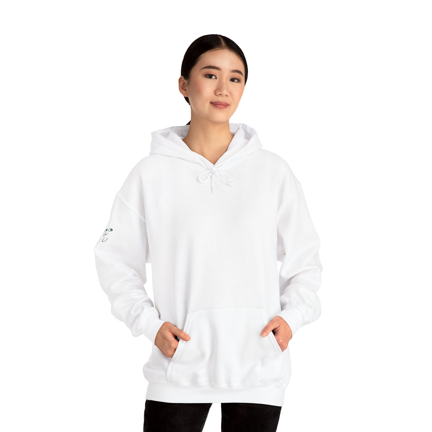 GhostCat Graffiti Adult Unisex Hoodie