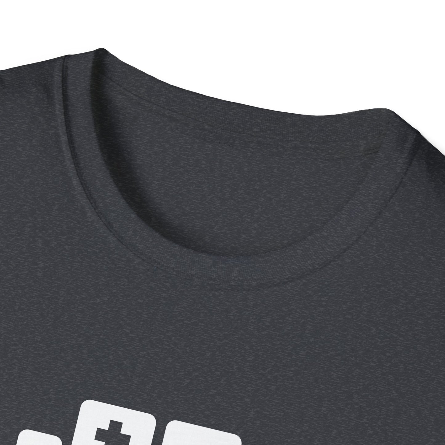 Basement Logo T-Shirt (white couch) (Unisex Adult)