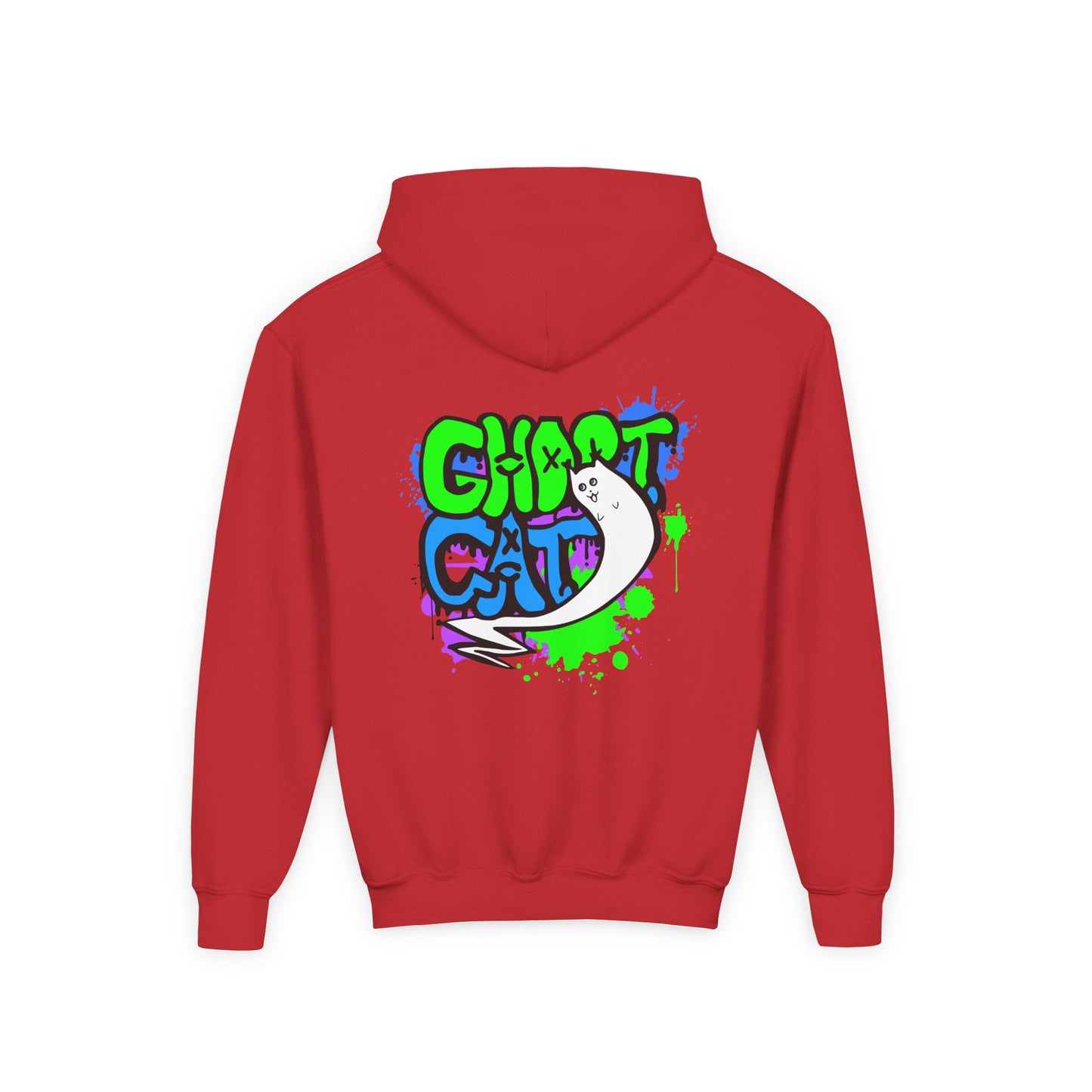 GhostCat Graffiti Kids Hoodie