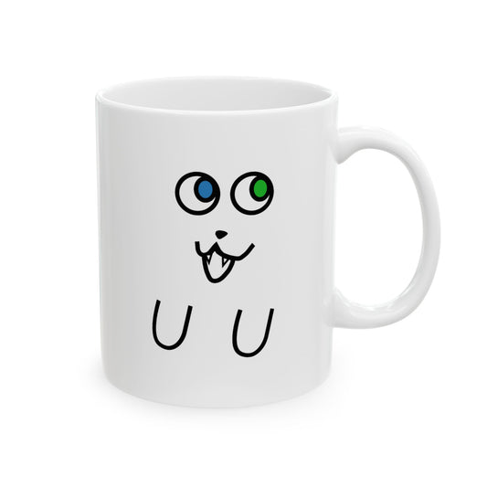 Ghost Cat Mug (11oz)
