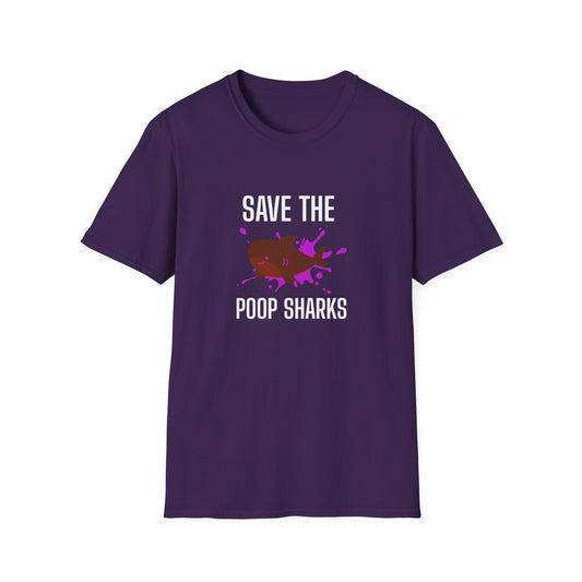 Save the Poop Sharks (Unisex Adult)