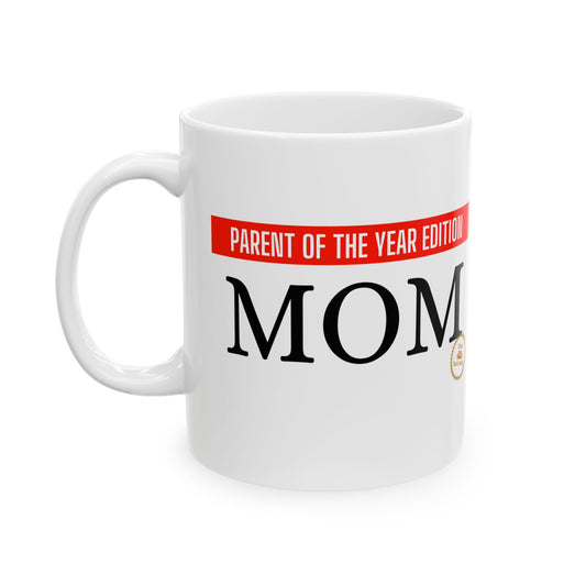 Parent of the Year Edition Mug - Nerdy Mom Gift (11oz)