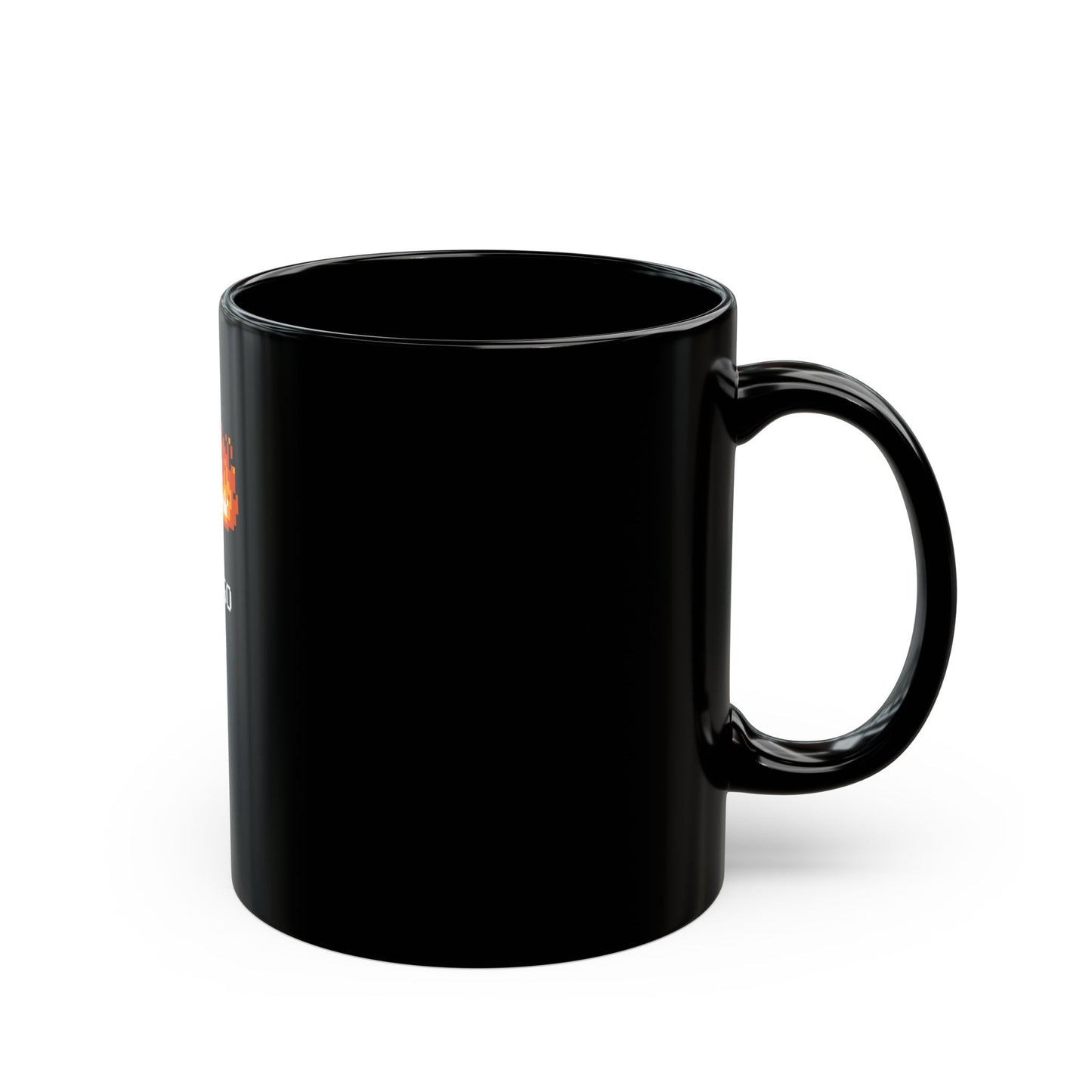 Dangerous to Go Without Coffee - Retro Gamer black mug - 11oz