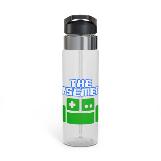 Water Bottle with The Basement Logo design - shatter, stain and odor resistant.