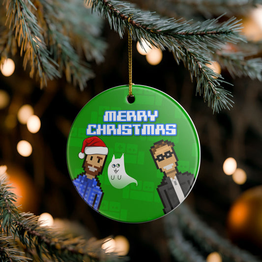 Basement Christmas Ornament (Ceramic)
