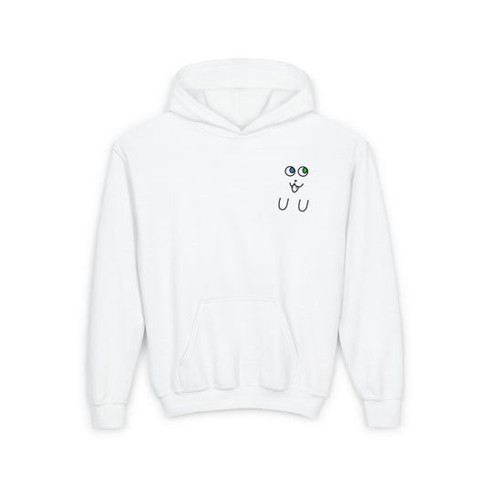 Ghost Cat Kids Hoodie