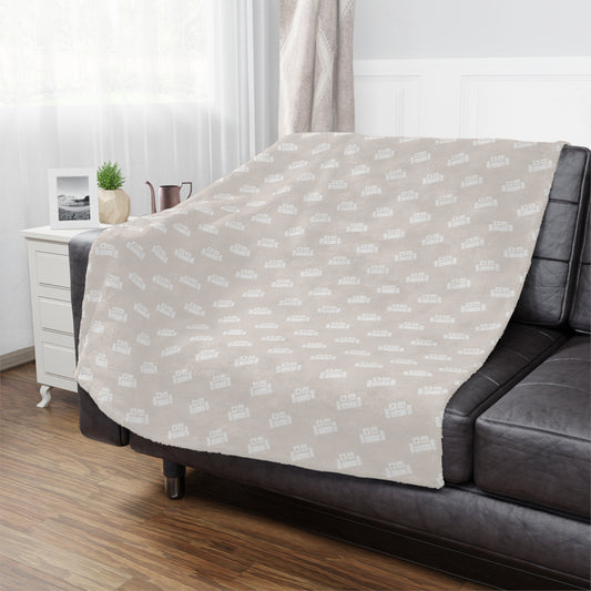 Minky Basement Blanket (Classy Cream) - Soft and Fluffy