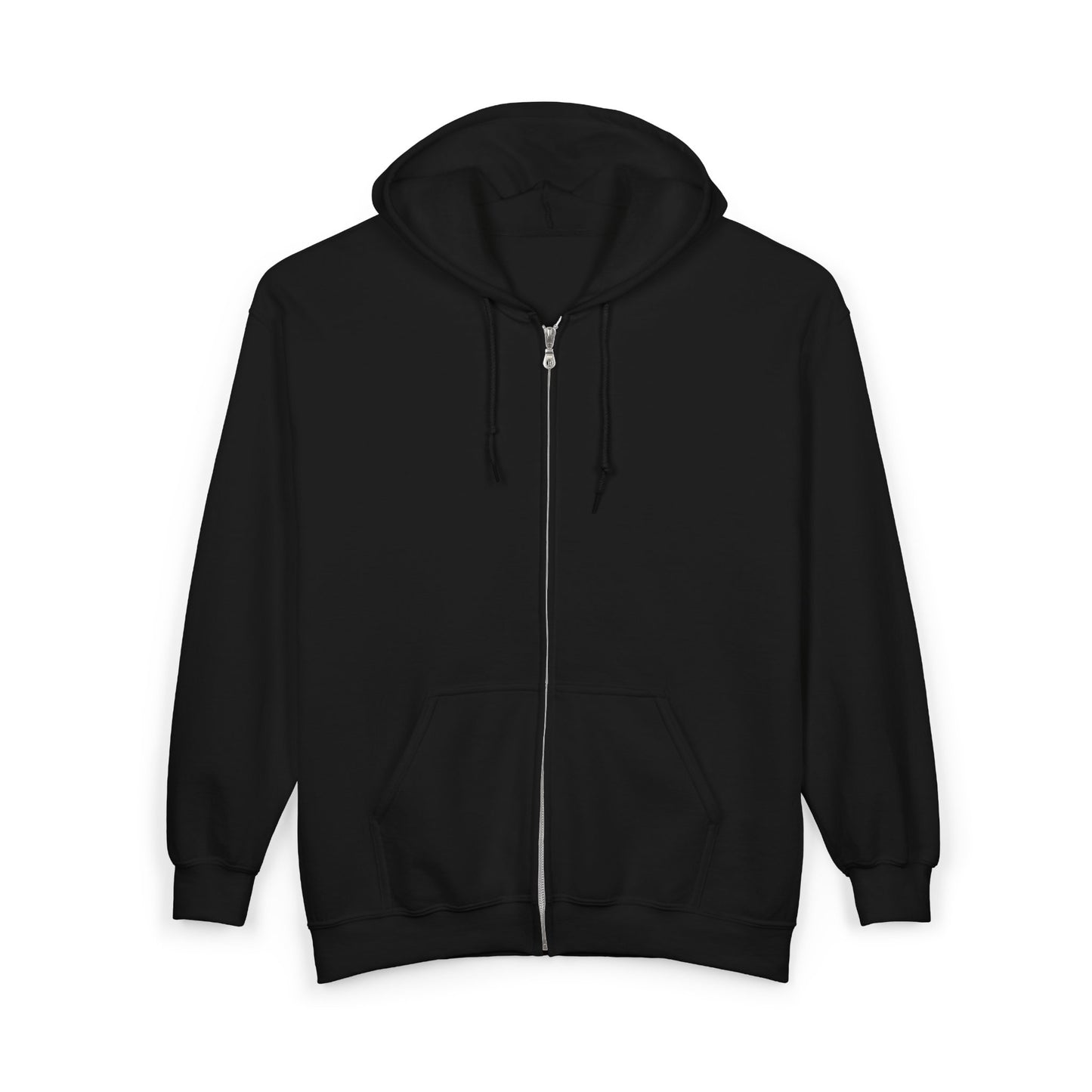 GhostCat Graffiti Zip-Up Hoodie (Adult Sizes)