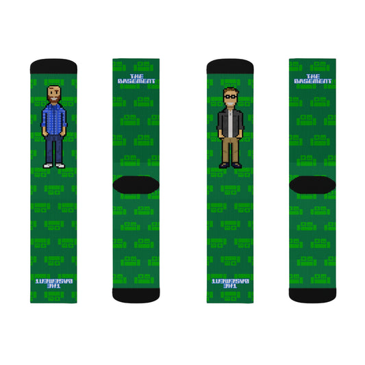 Cozy Basement Socks with Ted and Peter!