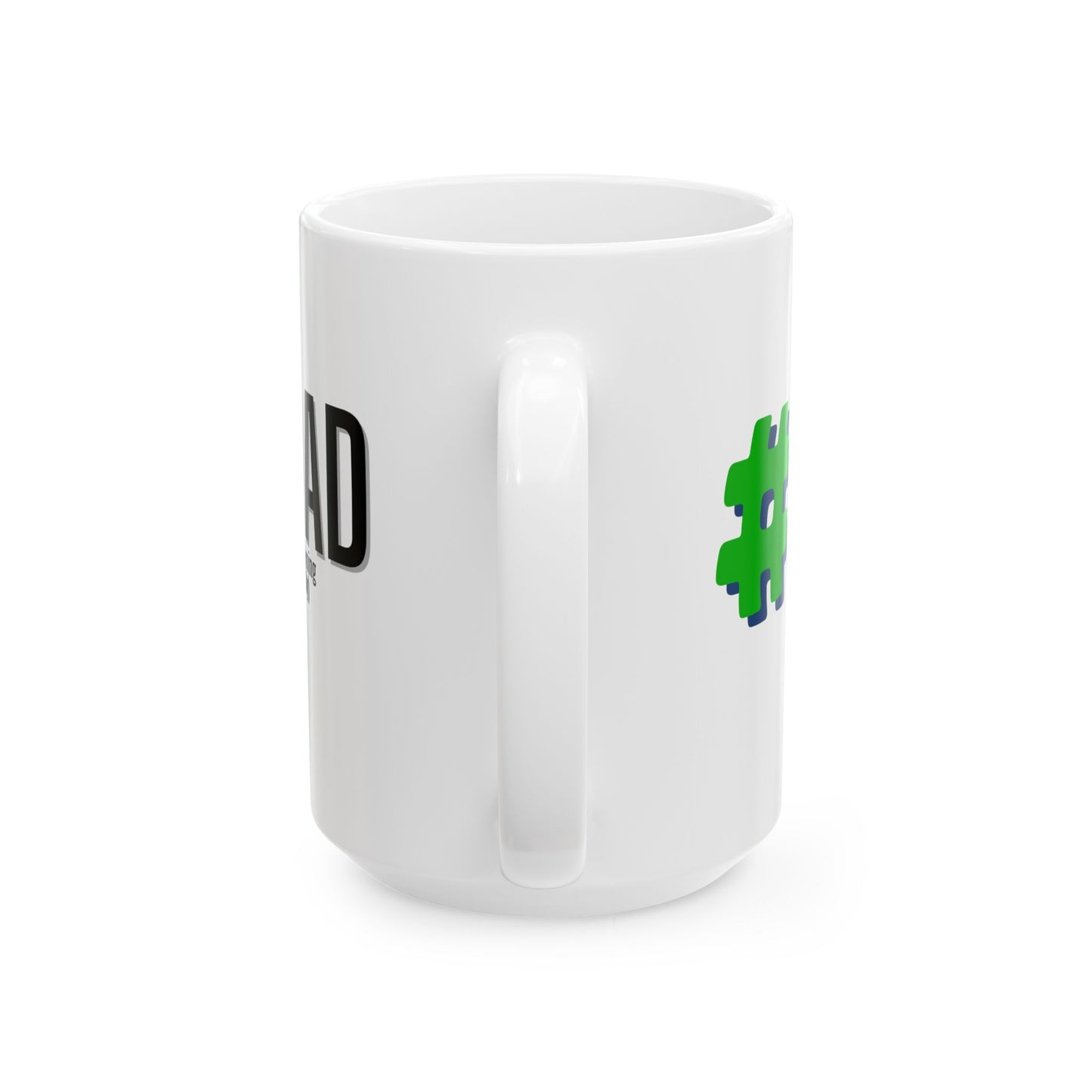 #1 Dad (and Gaming Buddy) Ceramic Mug