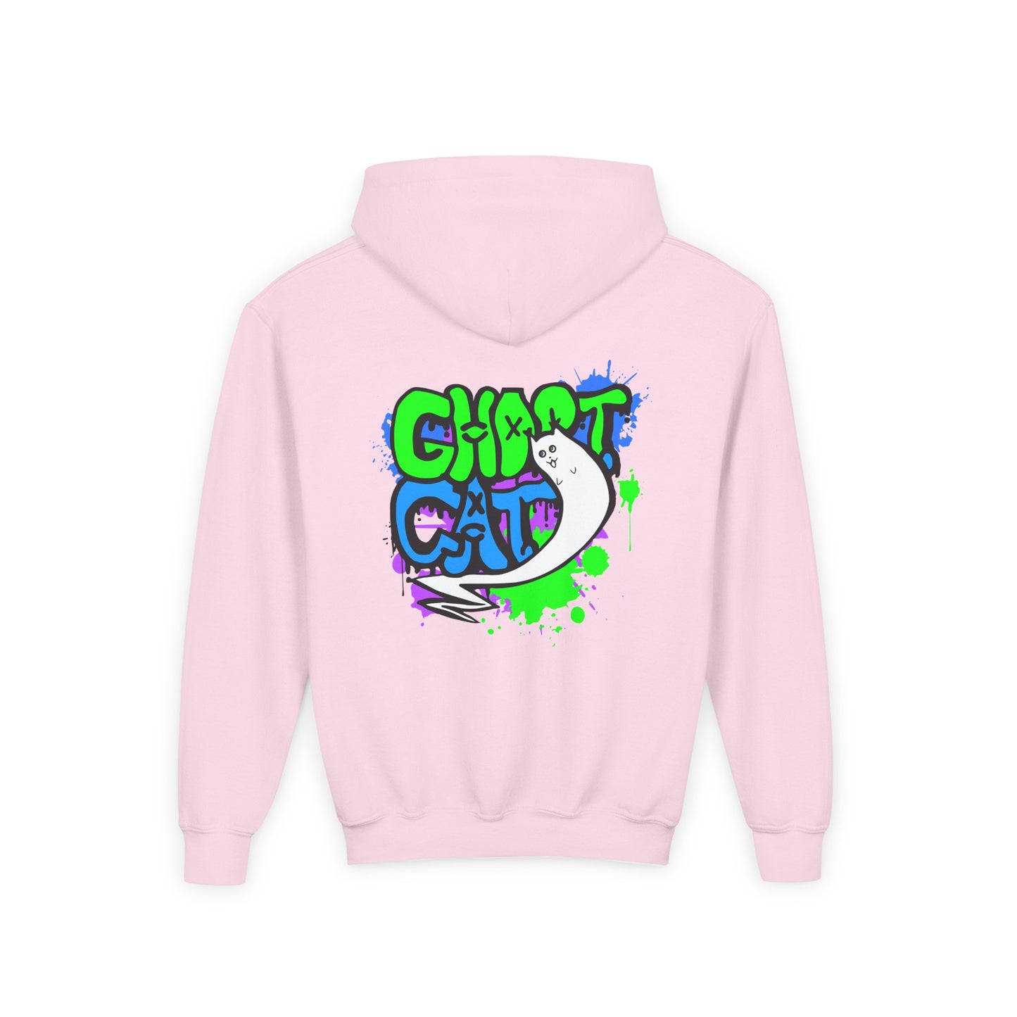 GhostCat Graffiti Kids Hoodie