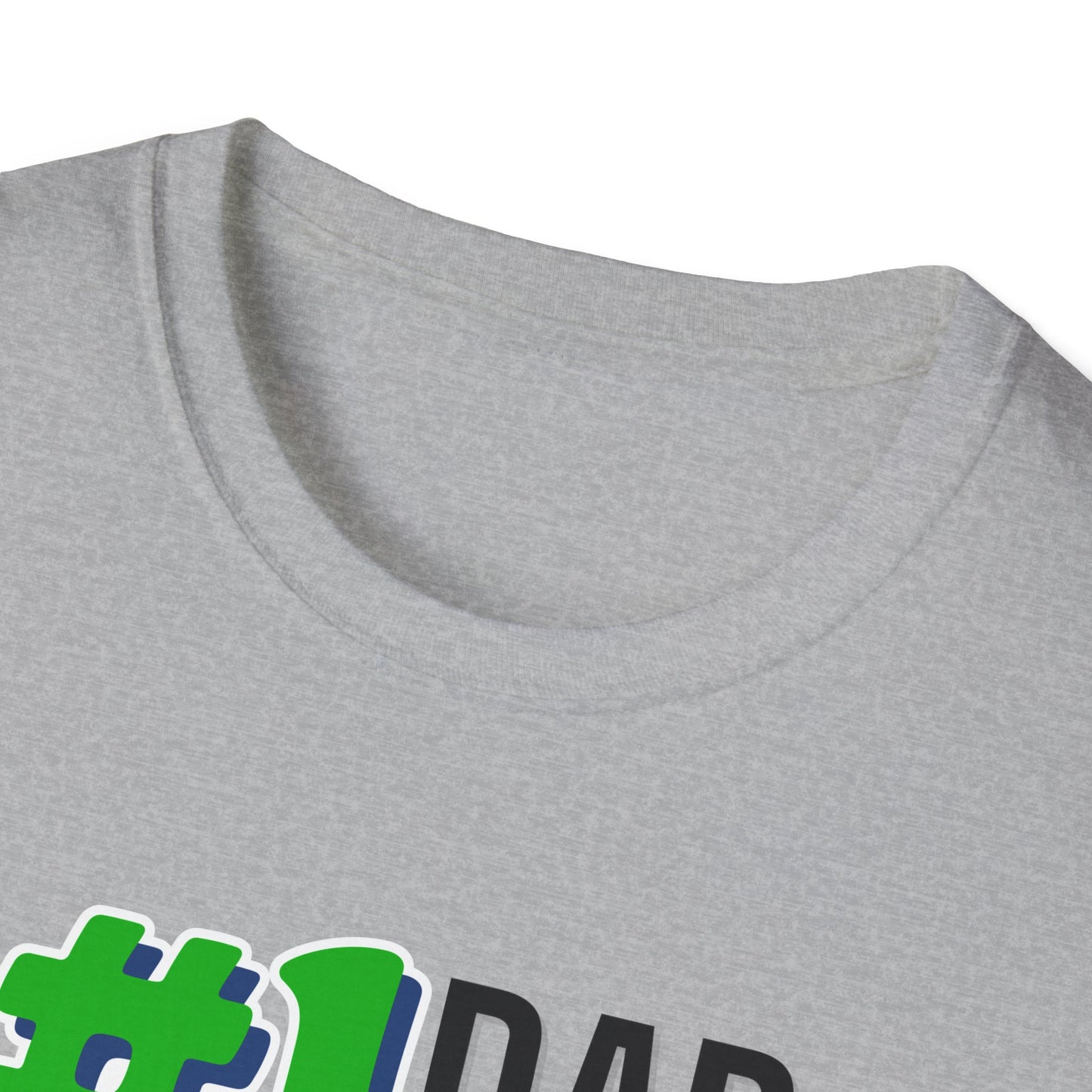 Gamer Dad T-Shirt #1 Dad and Gaming Buddy Father's Day Gift