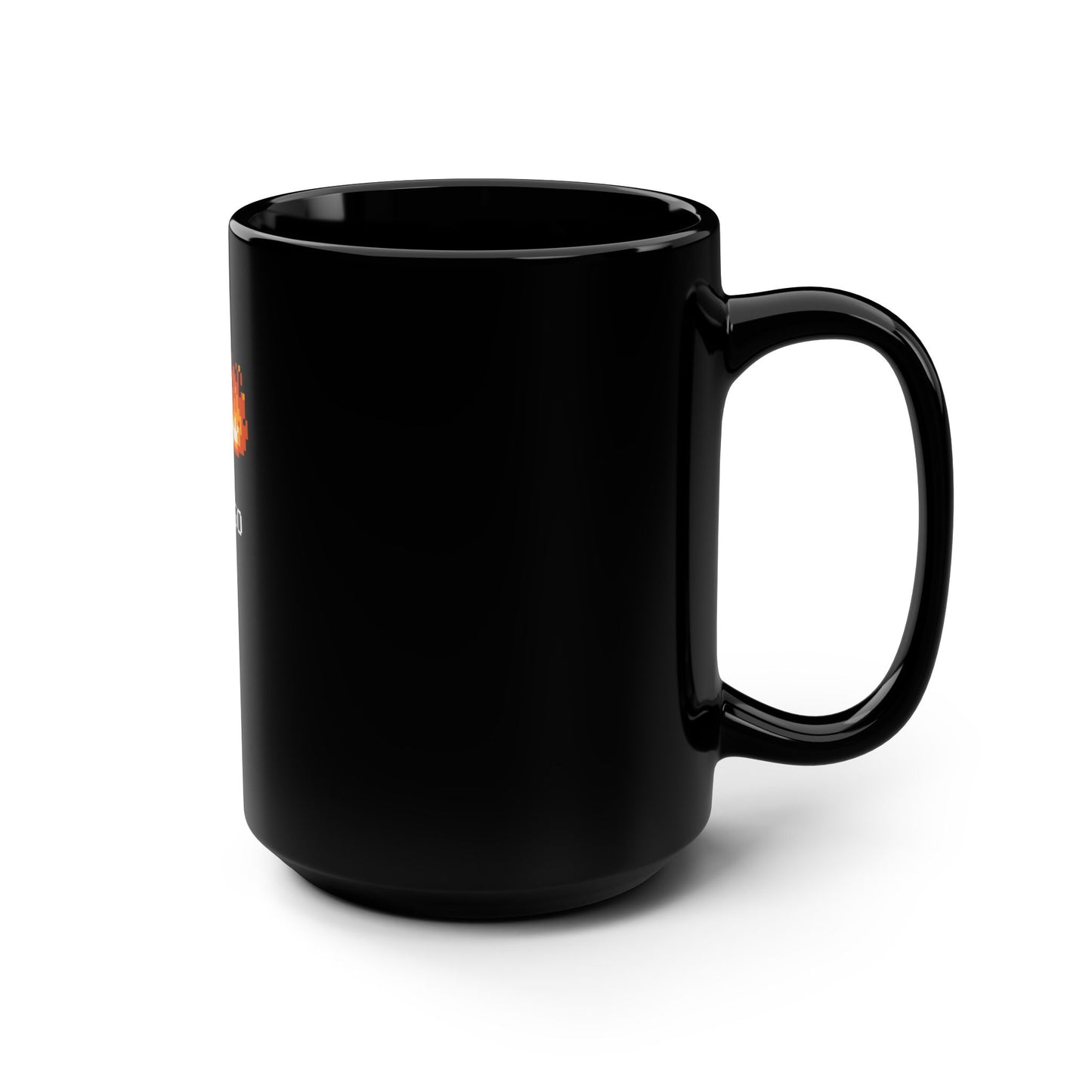 Dangerous to Go Without Coffee - Retro Gamer Black Mug - 15oz