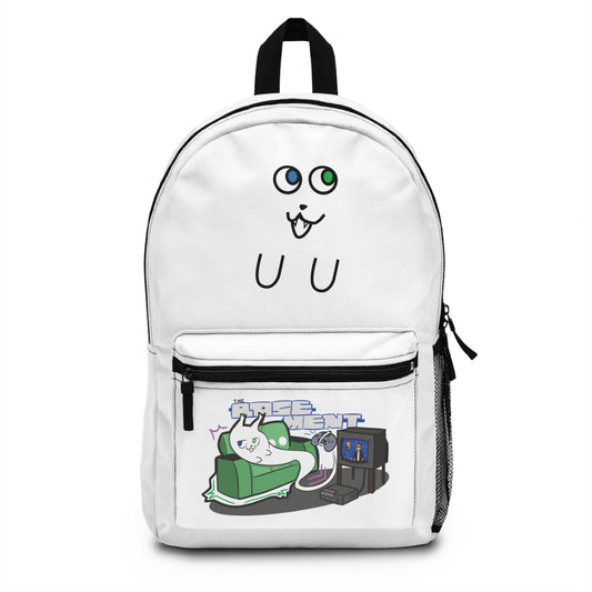 Backpack for back to school - Ghost Cat by The Basement and Mewzzer1